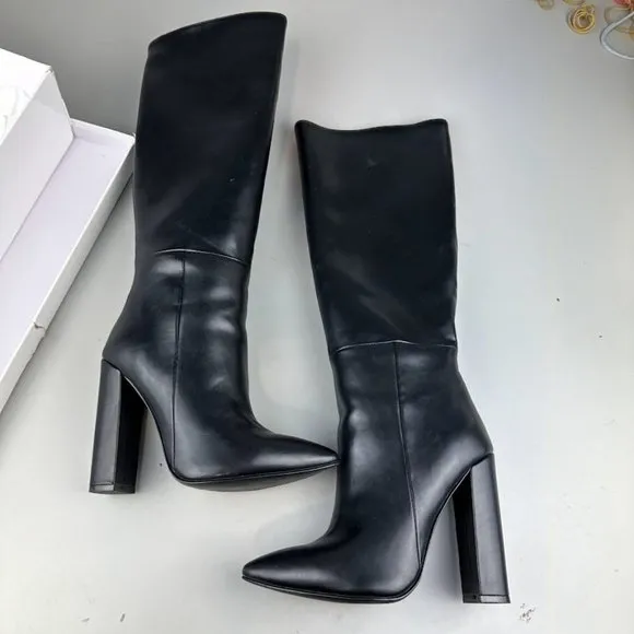 FEMME LA Paris Knee High Boot in Black