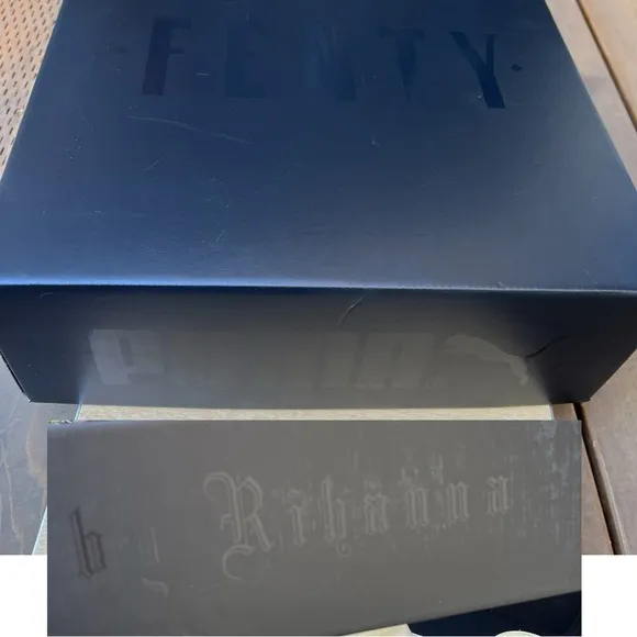 Fenty x Puma By Rihanna Chelsea Sneaker Chunky Sole Boot In Vanilla Ice Sz 10