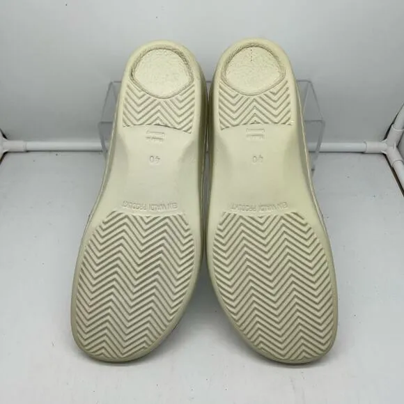 Finn Comfort Shoes Womens 40 NEWPORT Leather Slip On Clog Work Chef US 9.5 White