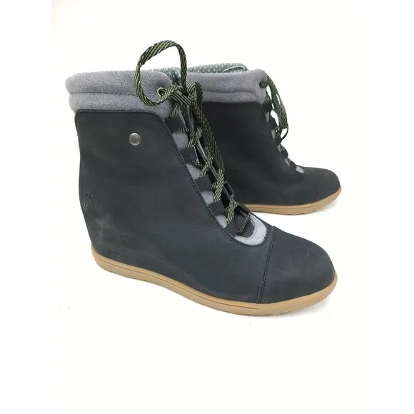 Forsake Alma High Women’s Outdoor Sneaker Boots Size 9 Black Wedge
