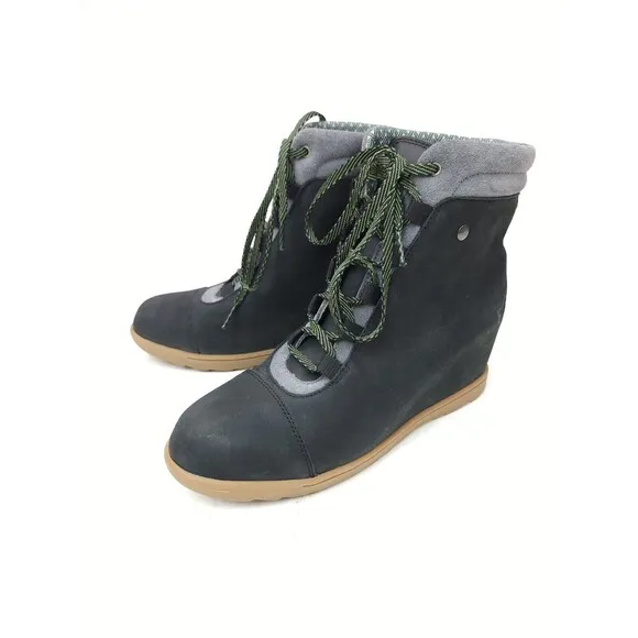 Forsake Alma High Women’s Outdoor Sneaker Boots Size 9 Black Wedge