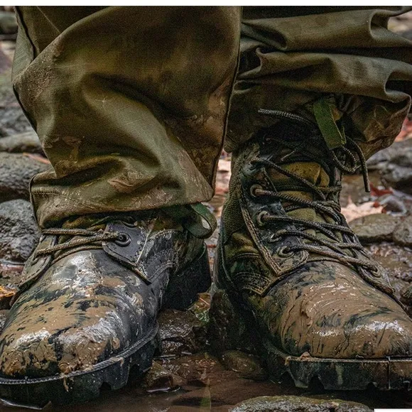 FOX OUTDOOR PRODUCTSVIETNAM MEN JUNGLE BOOTS size 11R