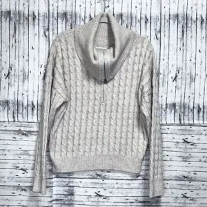 Frame Half-Zip Cable Sweater