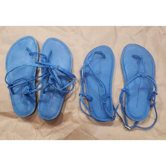 Free People Caroline Cali Sandals Blue Size 39