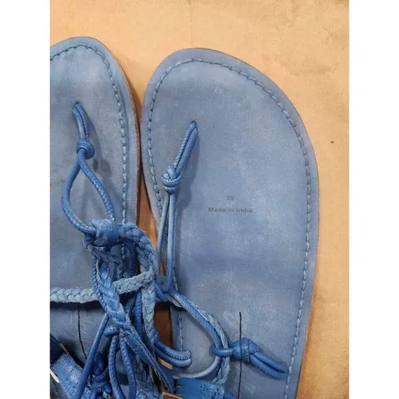 Free People Caroline Cali Sandals Blue Size 39