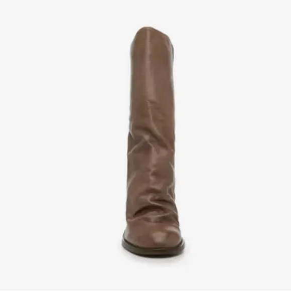 Free People Elle Boot Sz 41 NWT $198 Brown Leather Women's Boots