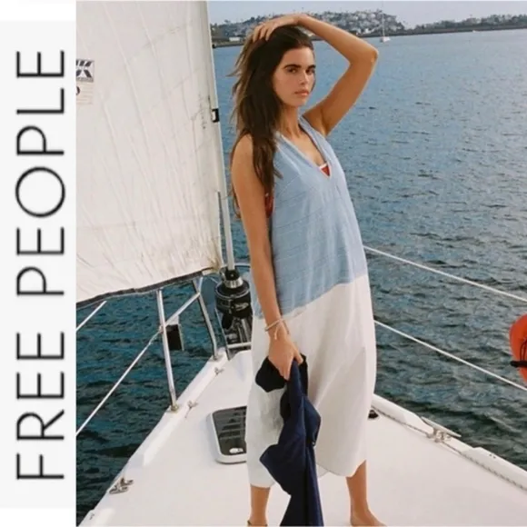 Free People Hooded Dress