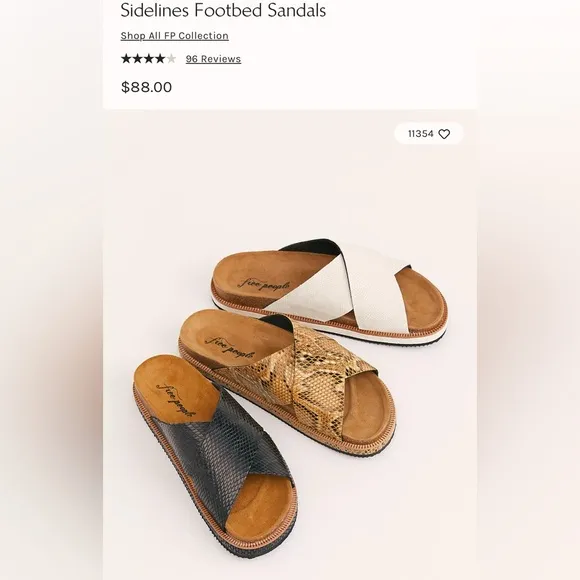 Free People slide sandals