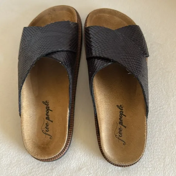 Free People slide sandals
