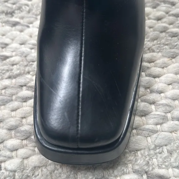 Free People Taysha Tall Boots Black Leather US 8