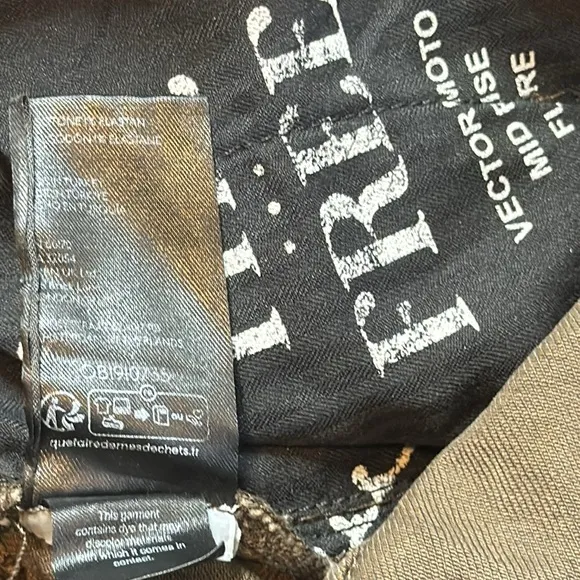 FREE PEOPLE WE THE FREE VECTOR MOTO MID RISE FLARE WASHED BLACK JEANS **NWT**