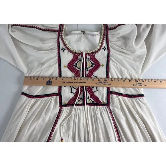 Free People Women's Sweet Escape Midi Dress Long Sleeve Size S - NWOT!