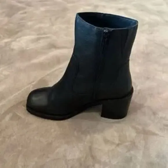 Free People x Seychelles Stormy Square Toe Ankle Boots US 6.5