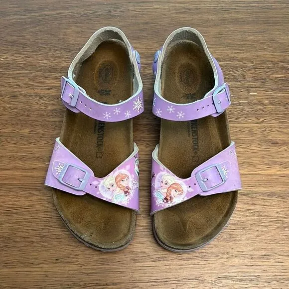 Frozen Birkenstock sandals