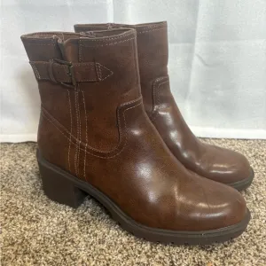 Frye and Co. Women's 10 Addison Brown Ankle Chelea Boots NEW Vegan Boho Festival
