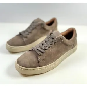 Frye Ivy Womens Shoes Brown Leather Low Top Lace Up Casual Sneakers Size 5.5 M