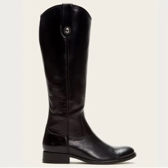 FRYE Melissa Inside Zip Leather Boots - NWT