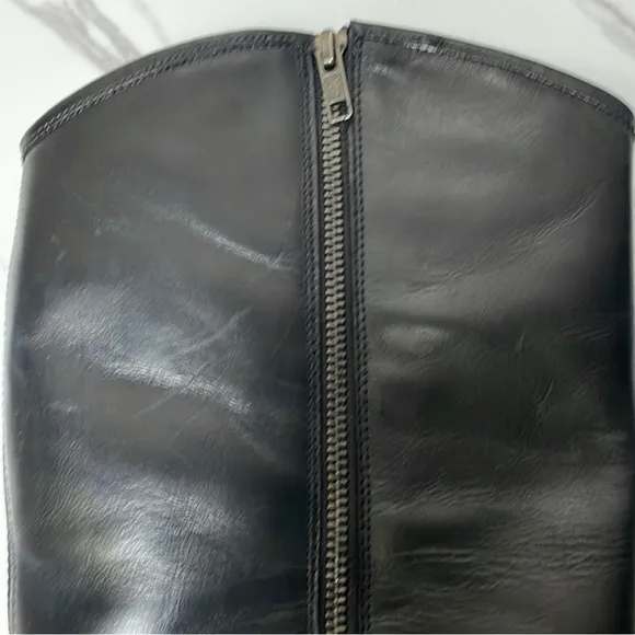 FRYE Melissa Inside Zip Leather Boots - NWT