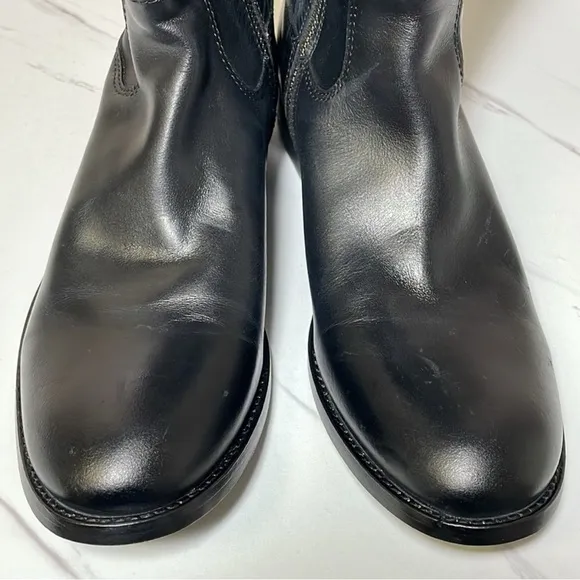 FRYE Melissa Inside Zip Leather Boots - NWT
