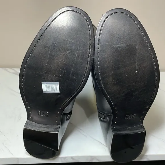 FRYE Melissa Inside Zip Leather Boots - NWT