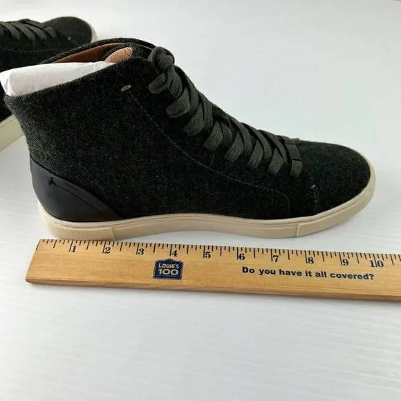 Frye Women's Ivy High Top Sneaker Shoes Size 8.5 M Olive Green