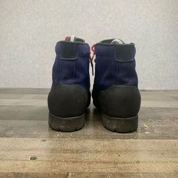 Galibier Womens Size 6 Mountaineering Boots Blue Black Suede Outdoor Hiking