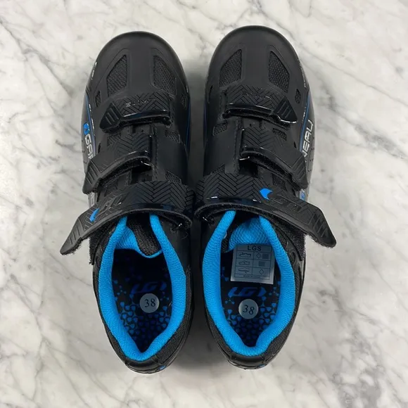 GARNEAU SPIN BIKE SHOES WITH CLIPS SIZE 38 (US 7) NWT