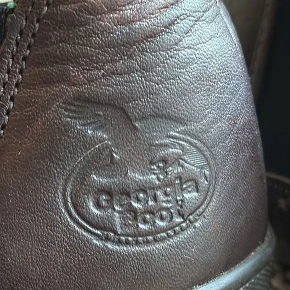 Georgia Boot Giant Romeo Brown Leather Work Boot | Worn Once!