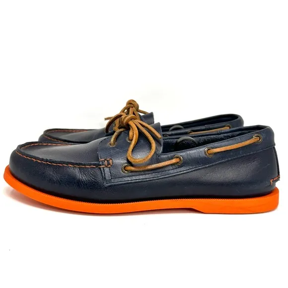 G.H Bass Hampton Men's Blue Loafers Slip On Shoes