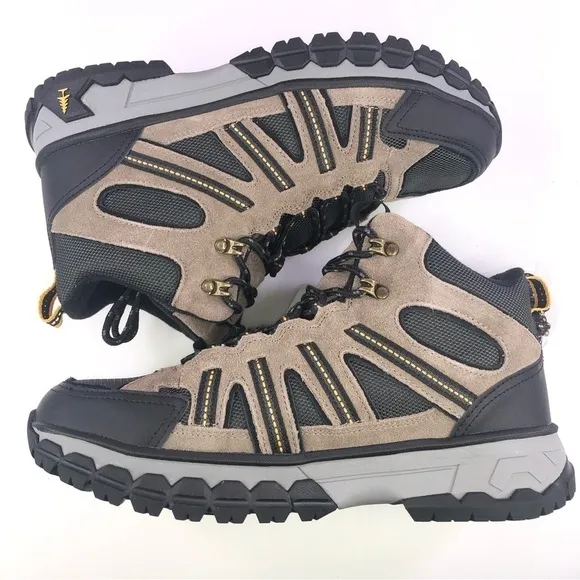 GH Bass Outdoor Men's Peak Hiker 2 Mid Boots Taupe Olive Black