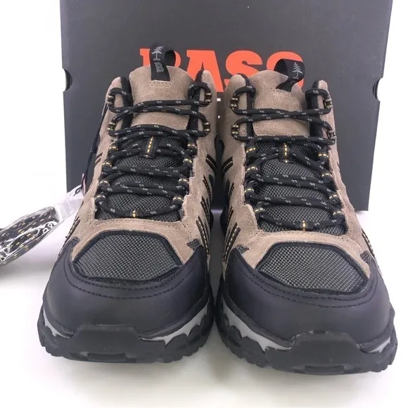 GH Bass Outdoor Men's Peak Hiker 2 Mid Boots Taupe Olive Black