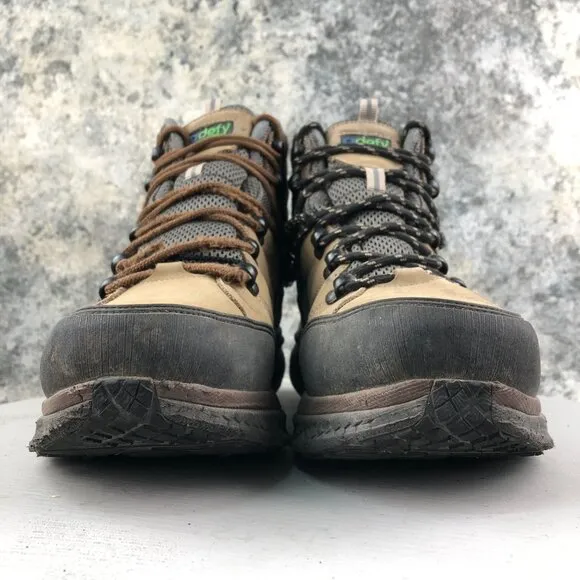 Gravity Defyer Men's Size 8.5 GDEFY Sierra Brown Genuine Leather Hiking Boots