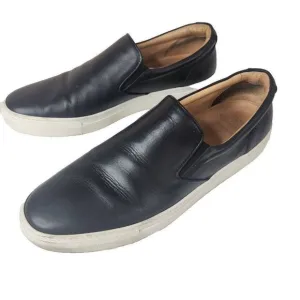 GREATS Brooklyn Wooster Sneakers Mens 11.5 Made In Italy Slip On Leather Shoes