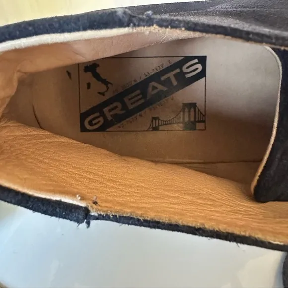 GREATS ROYAL SUEDE CHUKKAS SIZE 10.5