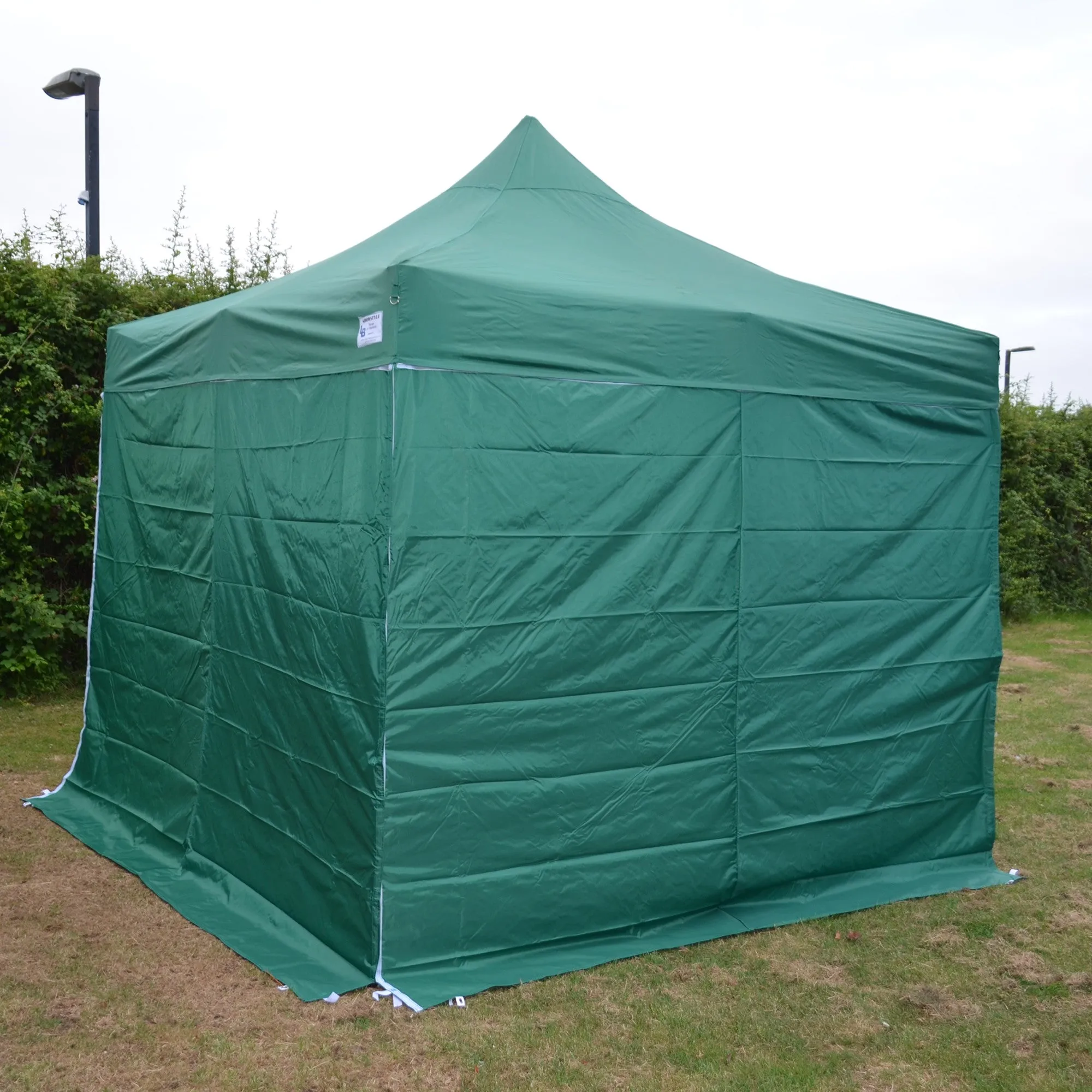 Green Heavy Duty SHOWSTYLE® Commercial Grade Gazebo 2.5m x 2.5m
