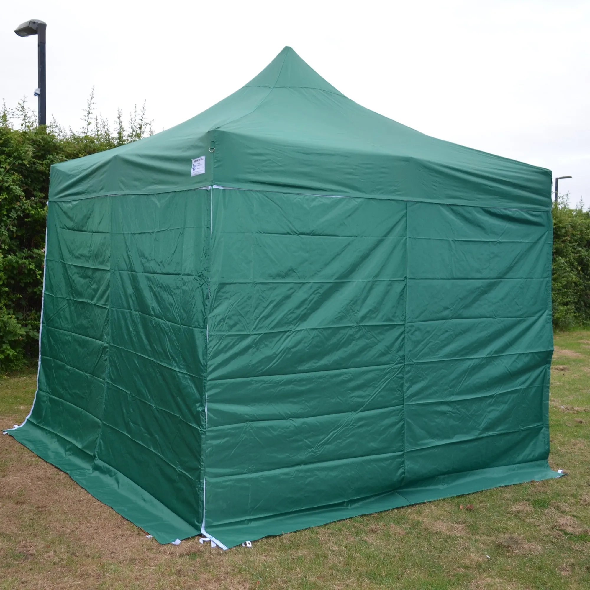 Green Heavy Duty SHOWSTYLE® Commercial Grade Gazebo 2.5m x 2.5m