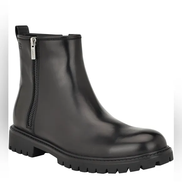 GUESS Men's Dine black Boots size 8.5