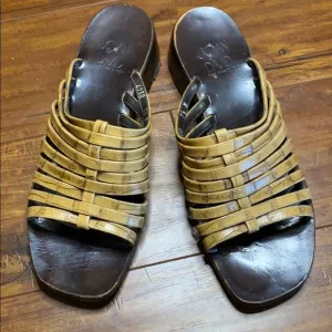 Handmade Joan &amp; David Italian‎ strappy sandals