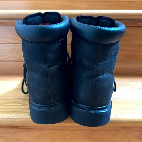 HARLEY DAVIDSON Women’s Black Rider Biker Boots Size 9.5 Motorcycle Boots