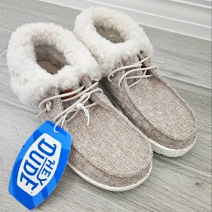 Hey Dude Wendy Fold Casual Moccasin Sneakers