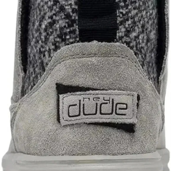 Hey Dude WMS Mel Booties Grey Lunar Rock Suede Comfort Ankle Boots various SZ’S