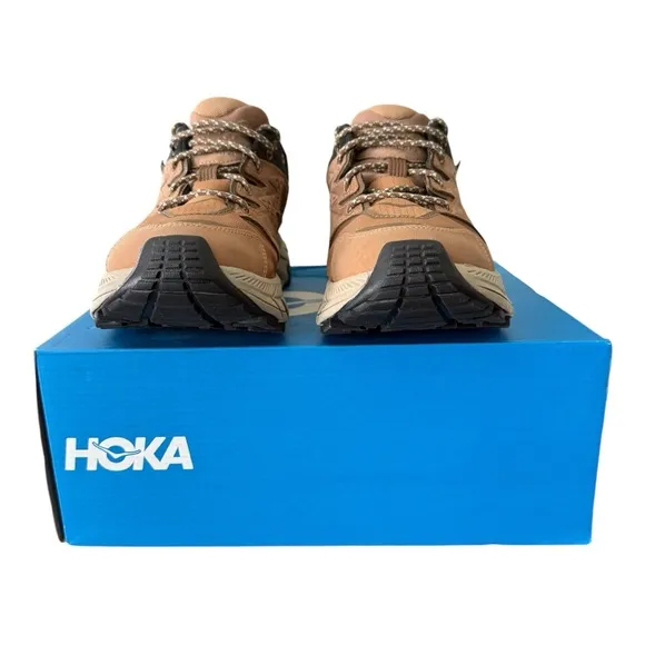 Hoka Anacapa Low GTX Trail Hiking Shoes Tigers Eye / Black Trail-Ready Outsole