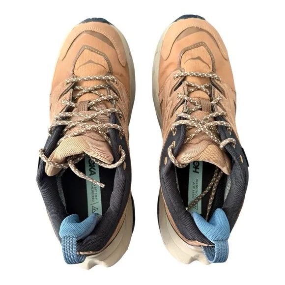 Hoka Anacapa Low GTX Trail Hiking Shoes Tigers Eye / Black Trail-Ready Outsole