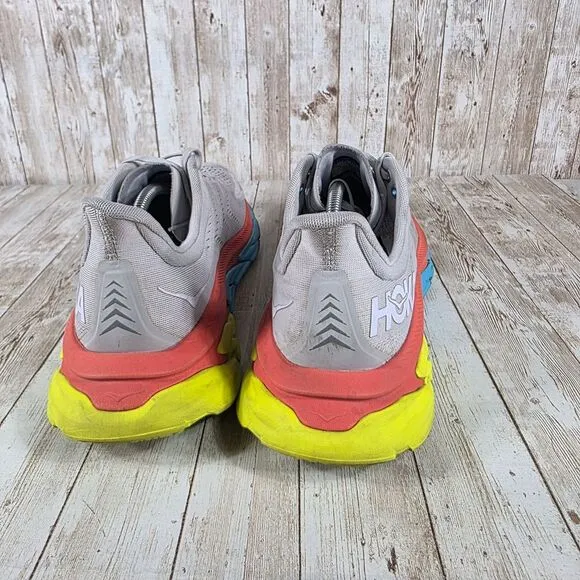 HOKA Clifton Edge Men's Running‎ Shoes Performance Sneakers Gray Multi US 12