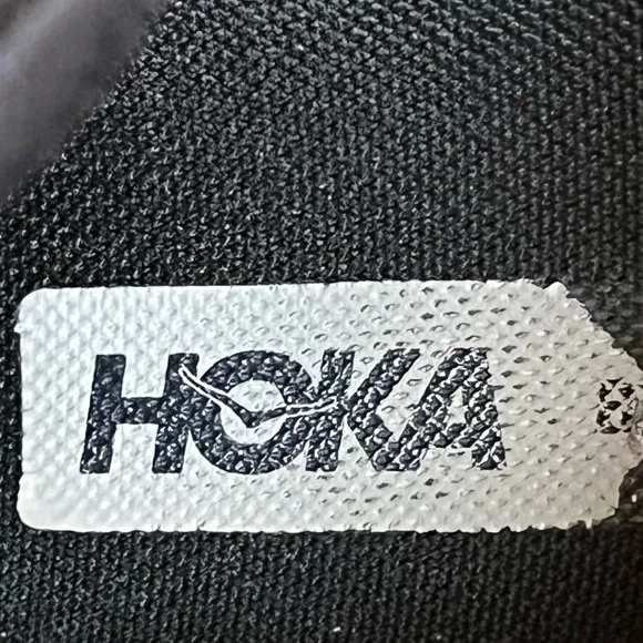 HOKA Men's Black Running Shoes Size 9.5 with Repair