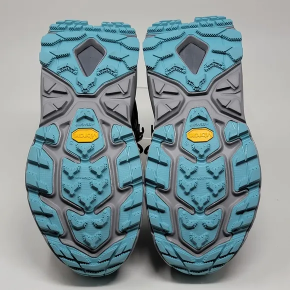 Hoka One One Kaha 2 GTX Hiking Shoes Womens Size 7B Blue Shade 1123156 BCBGR New