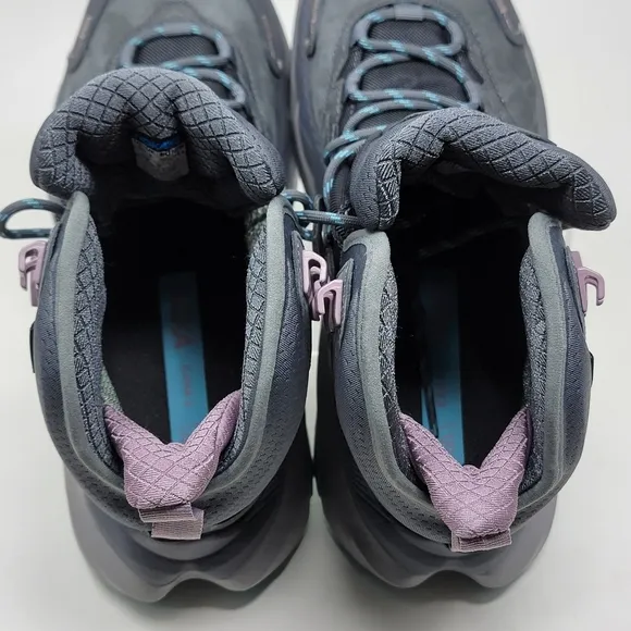 Hoka One One Kaha 2 GTX Hiking Shoes Womens Size 7B Blue Shade 1123156 BCBGR New