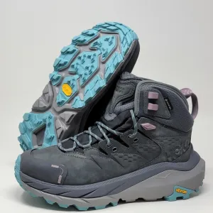 Hoka One One Kaha 2 GTX Hiking Shoes Womens Size 7B Blue Shade 1123156 BCBGR New