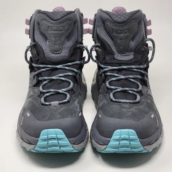 Hoka One One Kaha 2 GTX Hiking Shoes Womens Size 7B Blue Shade 1123156 BCBGR New