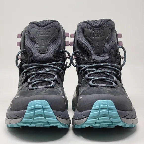 Hoka One One Kaha 2 GTX Hiking Shoes Womens Size 7B Blue Shade 1123156 BCBGR New